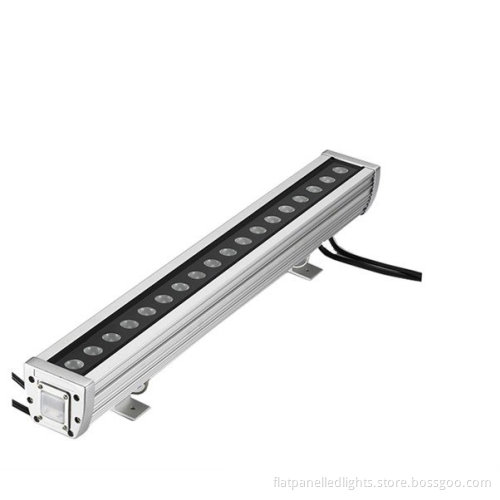 Outdoor Waterproof Rgb Blue / Yellow / Red Led Wall Washer Store Lighting 18w 24vdc